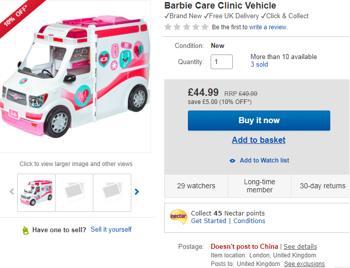 eBay英国站公布圣诞节玩具TOP清单，这12款玩具将成为节日爆款