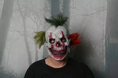 经典电影元素恐怖面具，欧美万圣节“常青树”