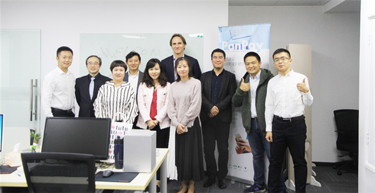 立陶宛央行副行长马里尤斯阁下，莅临泛付PanPay考察并指导工作