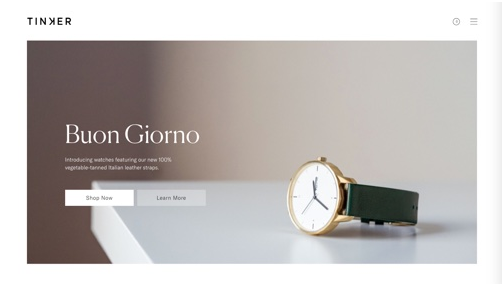 不逊大牌网站的设计，20款值得自建站卖家参考的网页设计