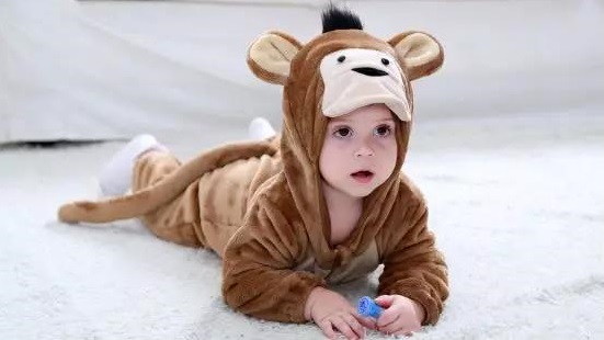 秋冬款动物造型萌娃哈衣，“晒娃狂魔”的不二选择