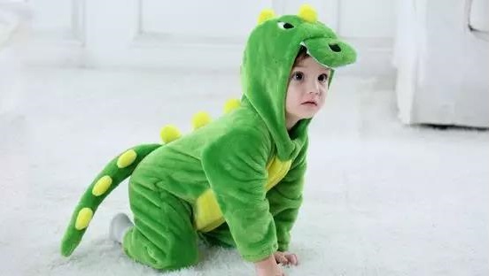 秋冬款动物造型萌娃哈衣，“晒娃狂魔”的不二选择