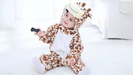 秋冬款动物造型萌娃哈衣，“晒娃狂魔”的不二选择