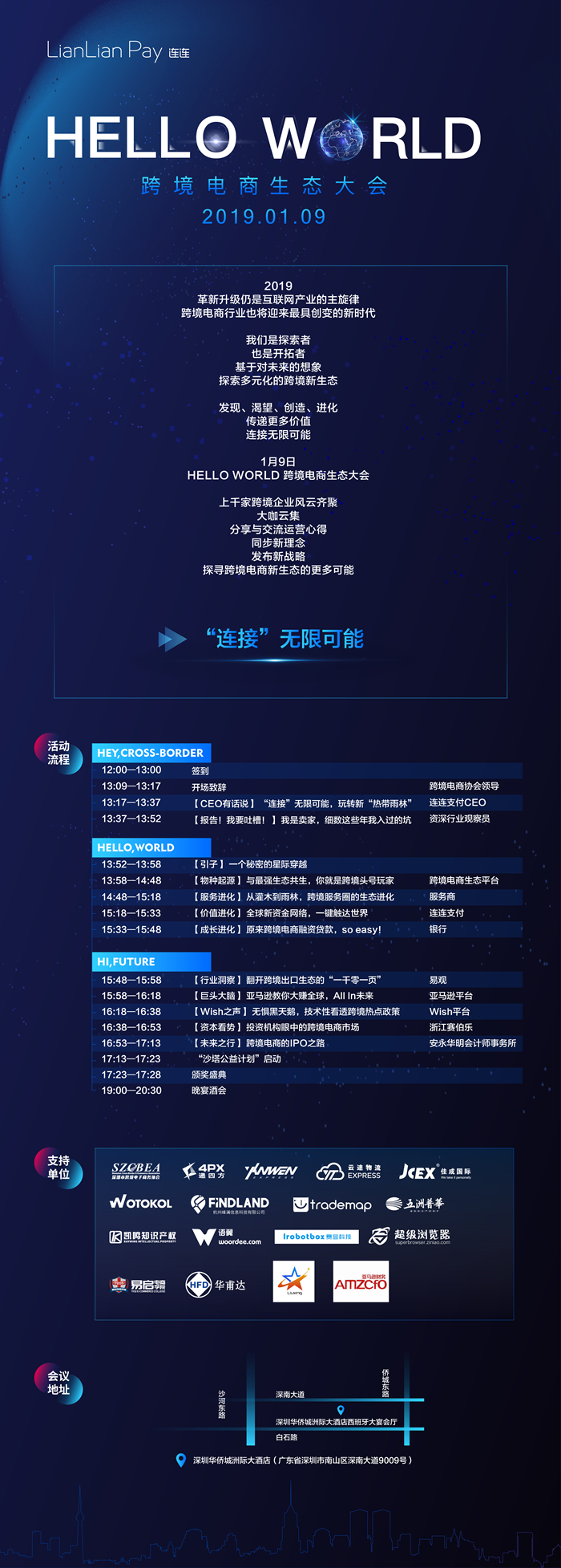 开年第一趴！“Hello World”跨境电商生态大会倒计时开启