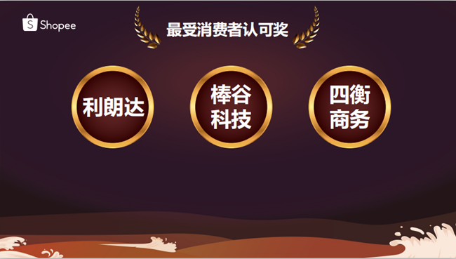 一分钟带你看Shopee年度盛宴，哪些中国卖家获奖了？