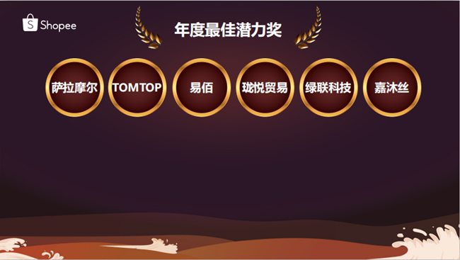 一分钟带你看Shopee年度盛宴，哪些中国卖家获奖了？