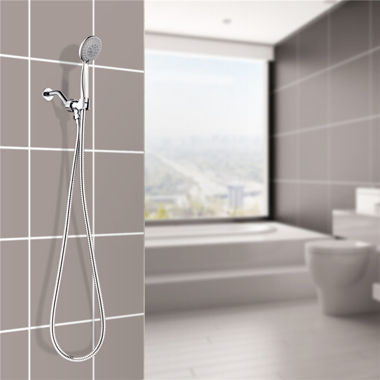 极简风顶喷花洒，五种功能任意切换