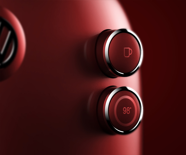 甲壳虫概念咖啡机，经典外形极致体验