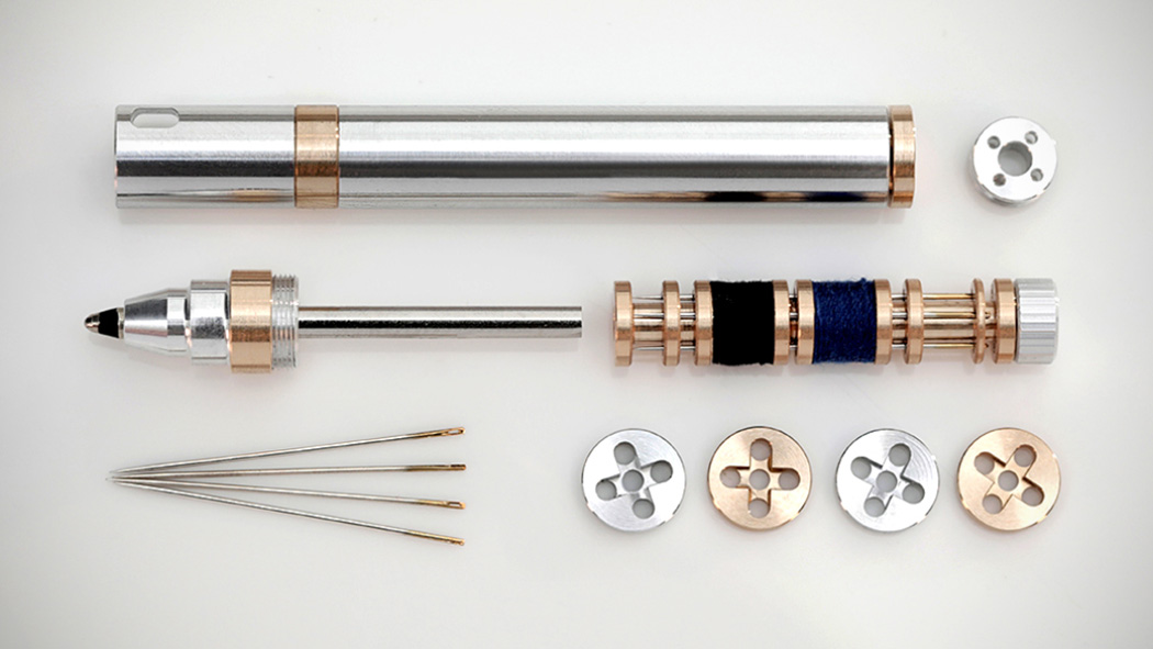 EDC飞镖笔，巧妙容纳一套缝纫工具