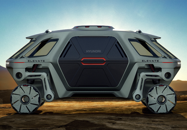 机器人腿步行车，性能超越任何越野车