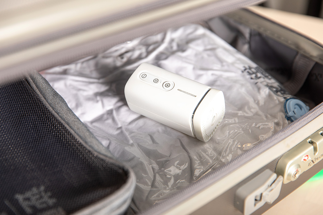 手持式真空吸尘器，使空间高效包装