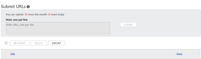 必应更新Webmaster网站管理员工具，支持单日上传10000条URL