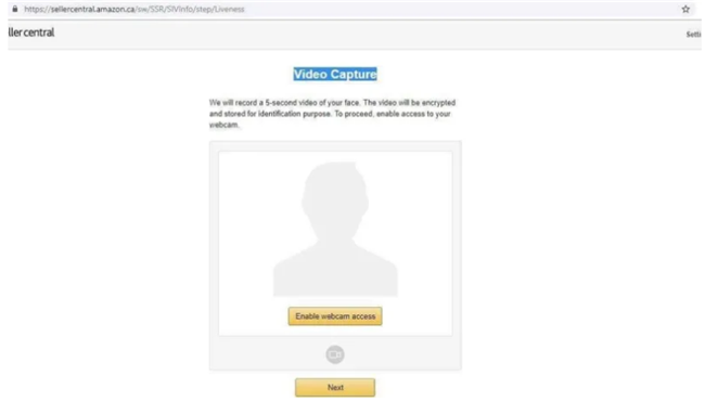 亚马逊开始使用面部识别技术验证卖家身份了？