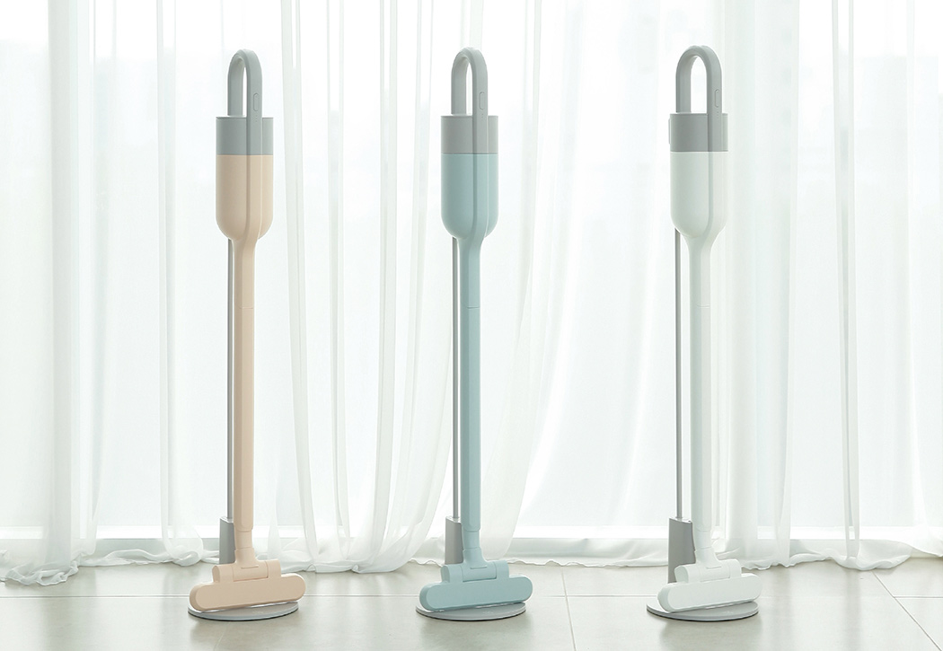 真空吸尘器，小巧精致宛如雕塑