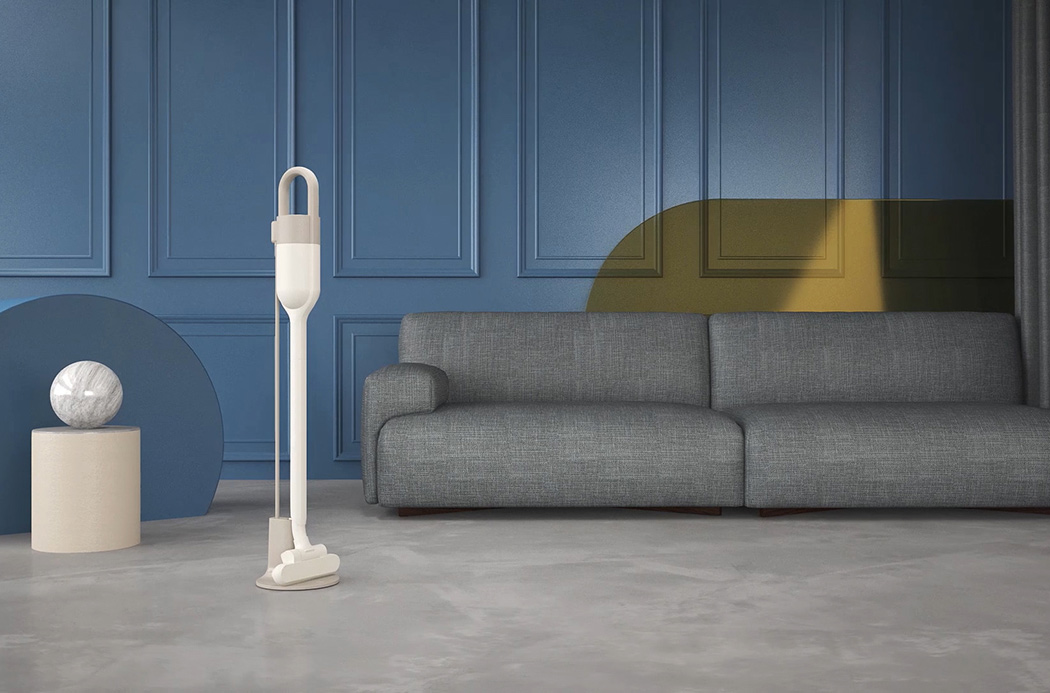 真空吸尘器，小巧精致宛如雕塑