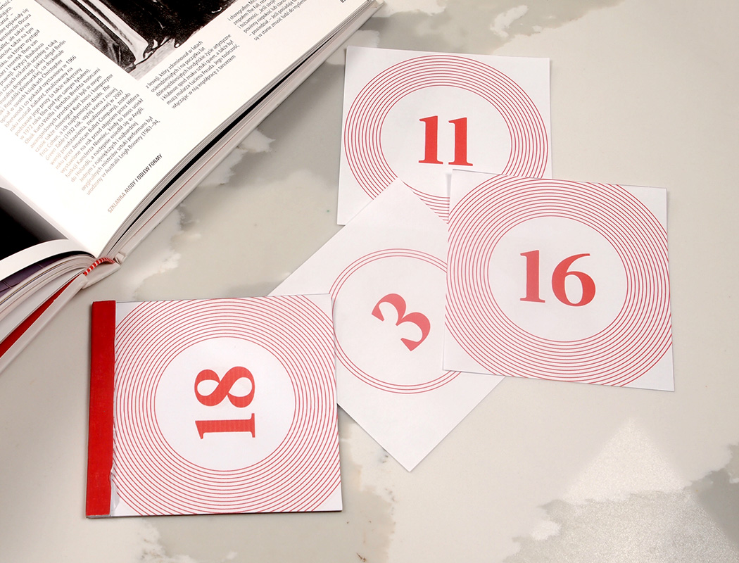 可撕下的迷你日历，帮助您保持决心