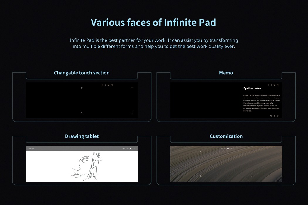扩展平板电脑，可谱写音乐