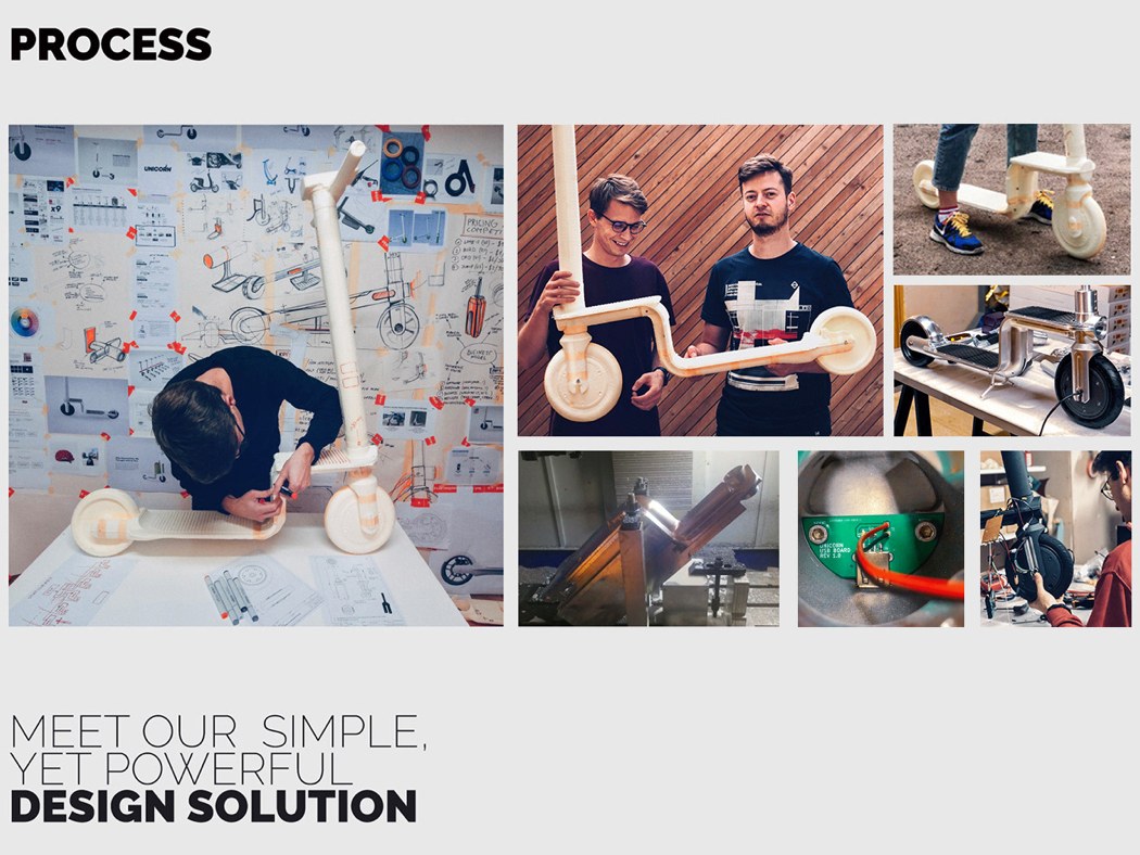 独角兽滑板车，在拥挤的城市中自由穿行