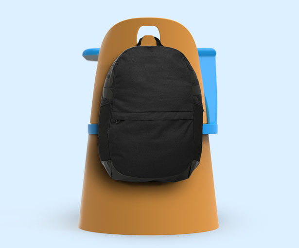 可堆叠桌面，且能够修改坐姿