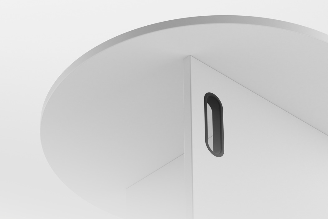 不断变化的工作场所，可滚动桌面