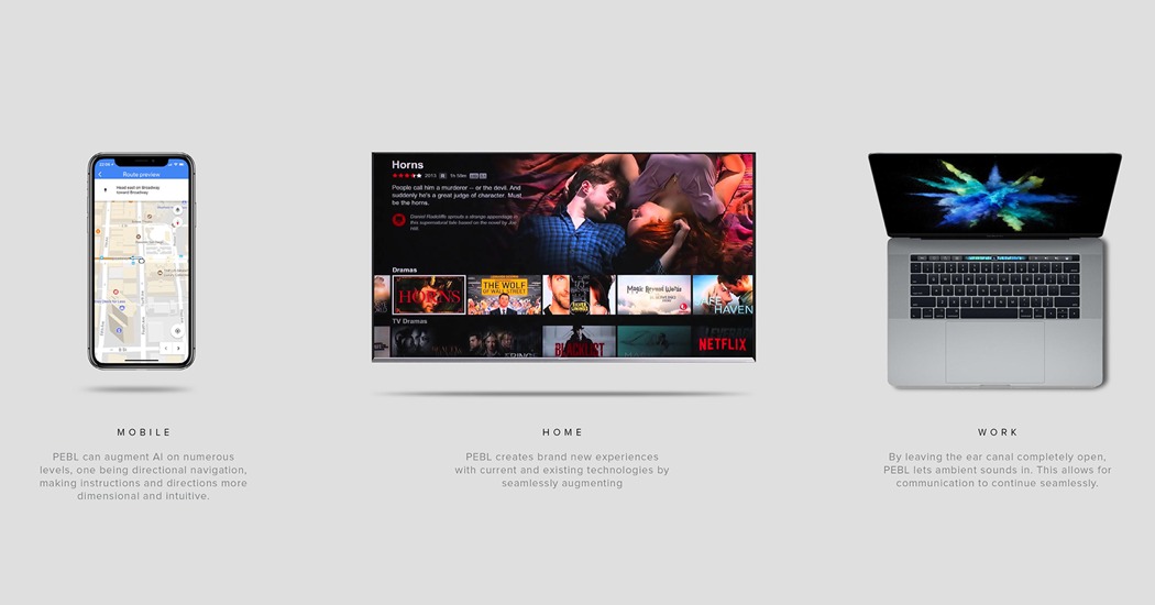 夹耳无线耳机，享受舒适音质