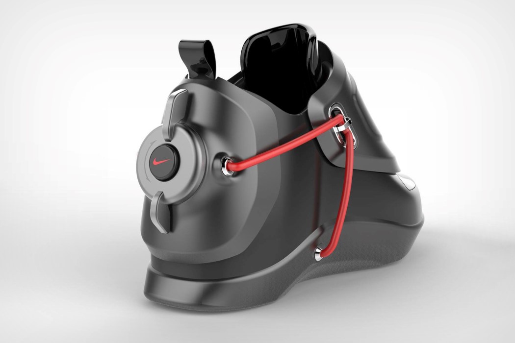 自动系紧鞋带，来自未来的耐克鞋