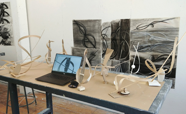 未来主义大提琴，乐器与艺术的结合