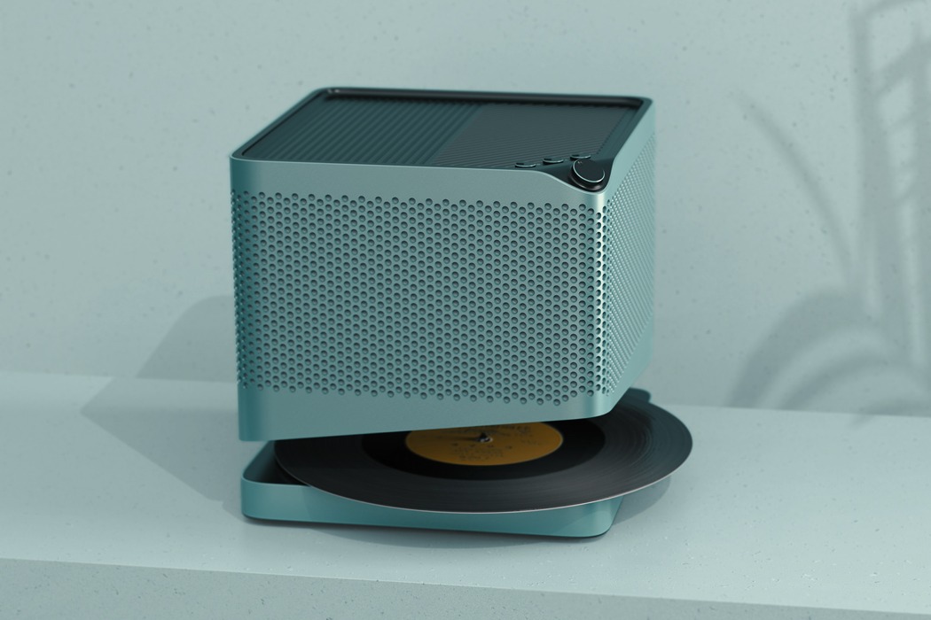 打破块状设计，独特的唱片