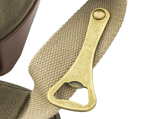 烧烤野餐必备，个性化绝缘蜡帆布包