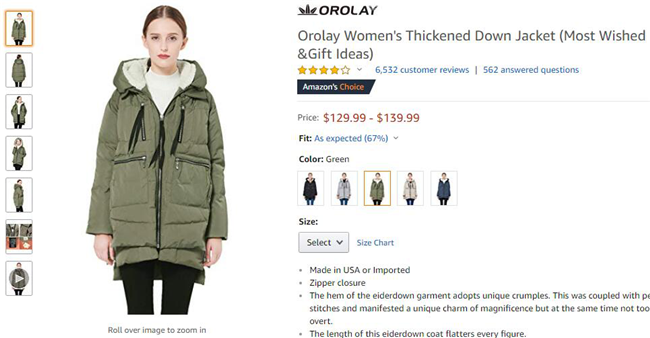 国产羽绒服在美成爆款，获赞“亚马逊外套”，这只是偶然吗？