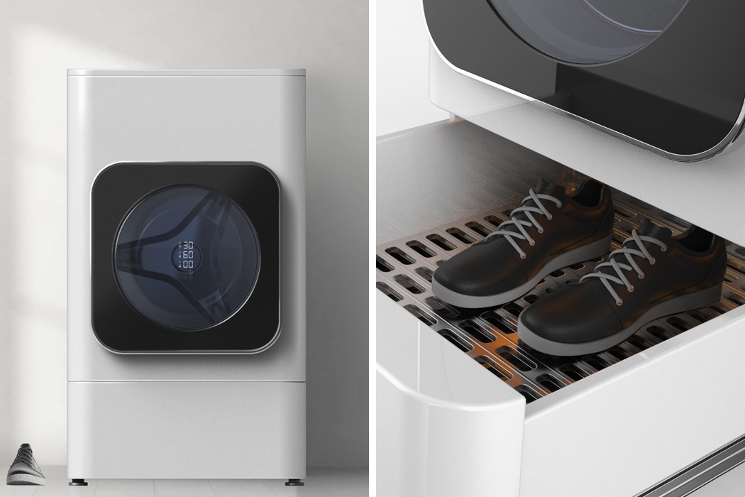 3空間洗衣機(jī)，同時(shí)清洗鞋和衣服