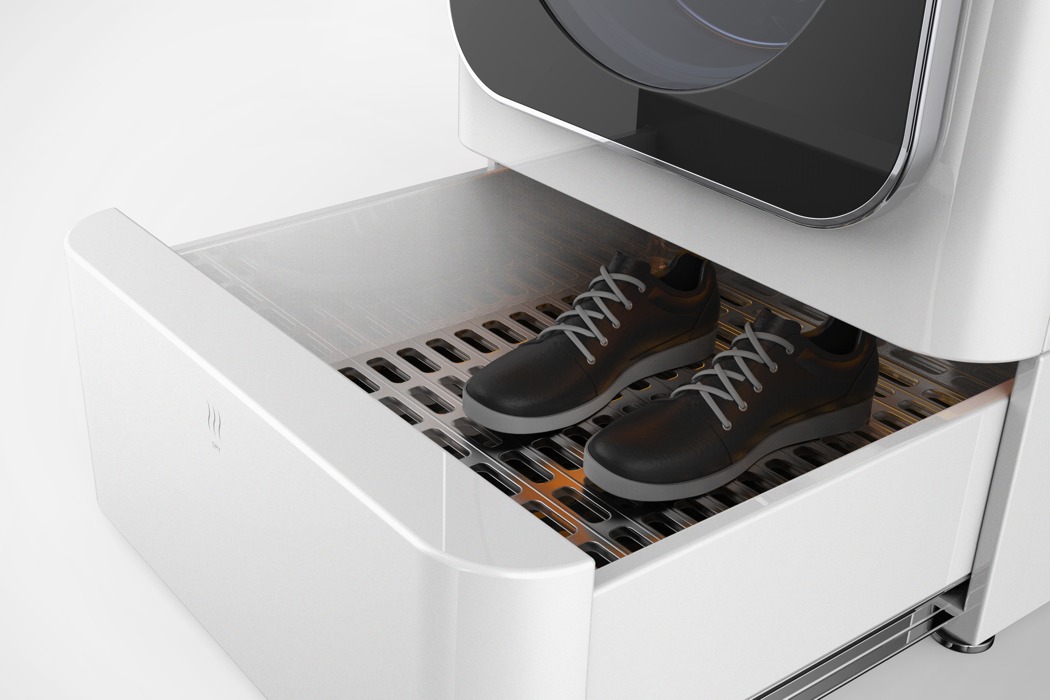 3空間洗衣機(jī)，同時(shí)清洗鞋和衣服