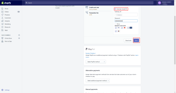 Shopify网站如何接入Asiabill收款方式？