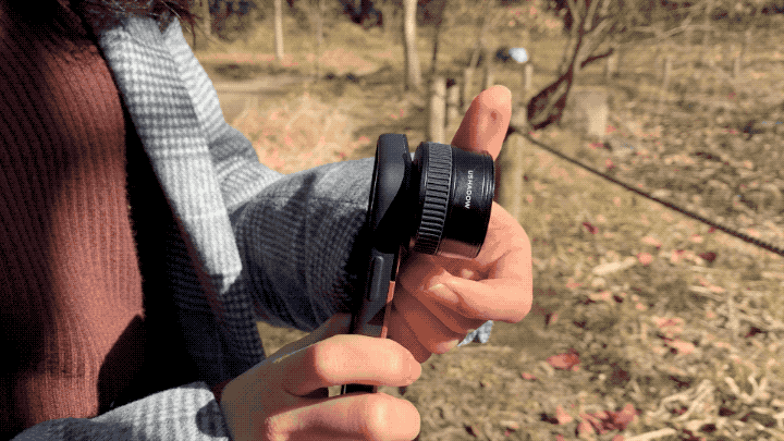 智能手机X1单反镜头，行业新品一秒安卸