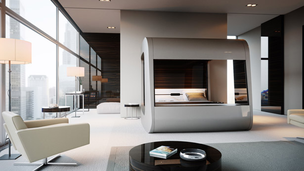 未来高智能床，让你每天被床“封印”