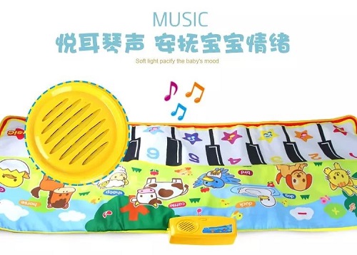 早教COOLPLAY音乐毯，环保可折叠