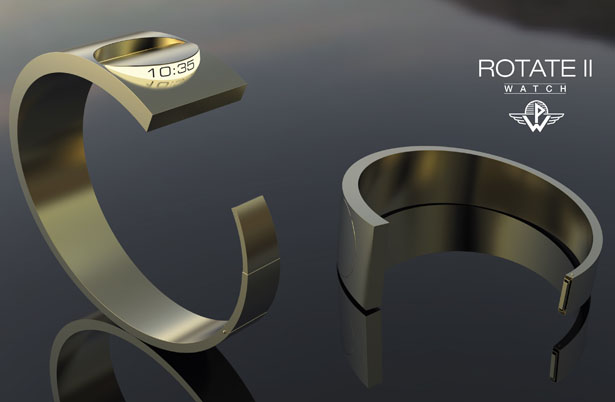 优雅美观，伪装成手镯的手表