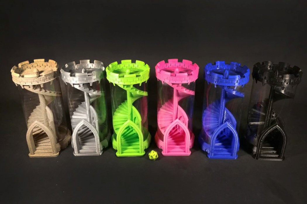 使掷骰子更加有趣，城堡式骰子塔