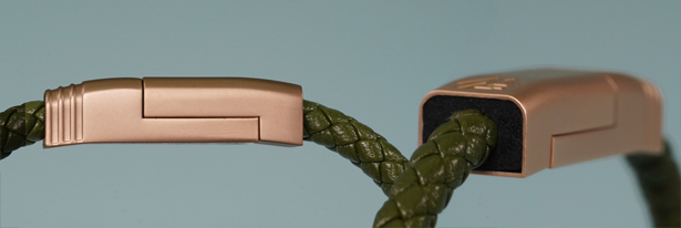 NILS可穿戴充电电缆，由杜邦Kevlar防弹纤维制成