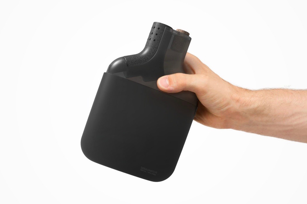 一个简单的过滤器，让海水可以饮用