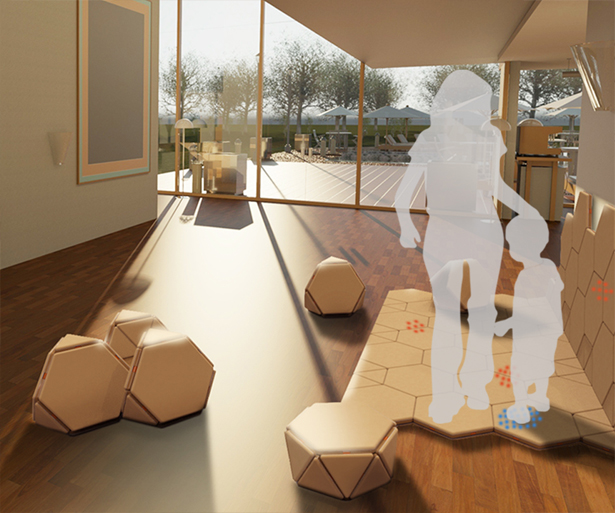 为自闭症儿童设计，可以治愈的游戏垫