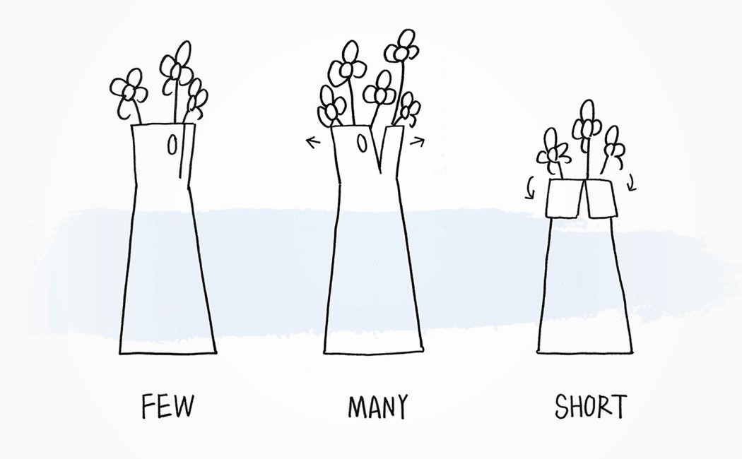 给鲜花定制的礼服，可延长花朵寿命