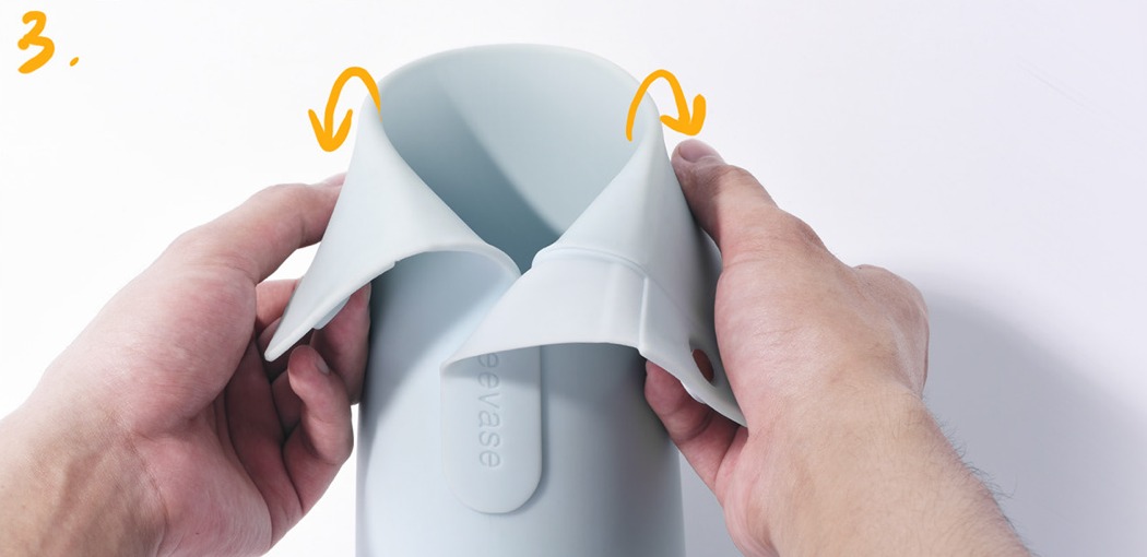 给鲜花定制的礼服，可延长花朵寿命