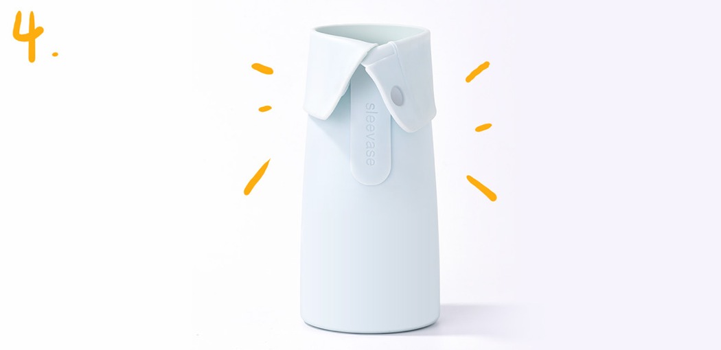 给鲜花定制的礼服，可延长花朵寿命