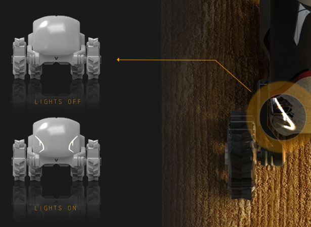 智能全电动拖拉机，可自我完成一天的任务