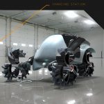 智能全电动拖拉机，可自我完成一天的任务