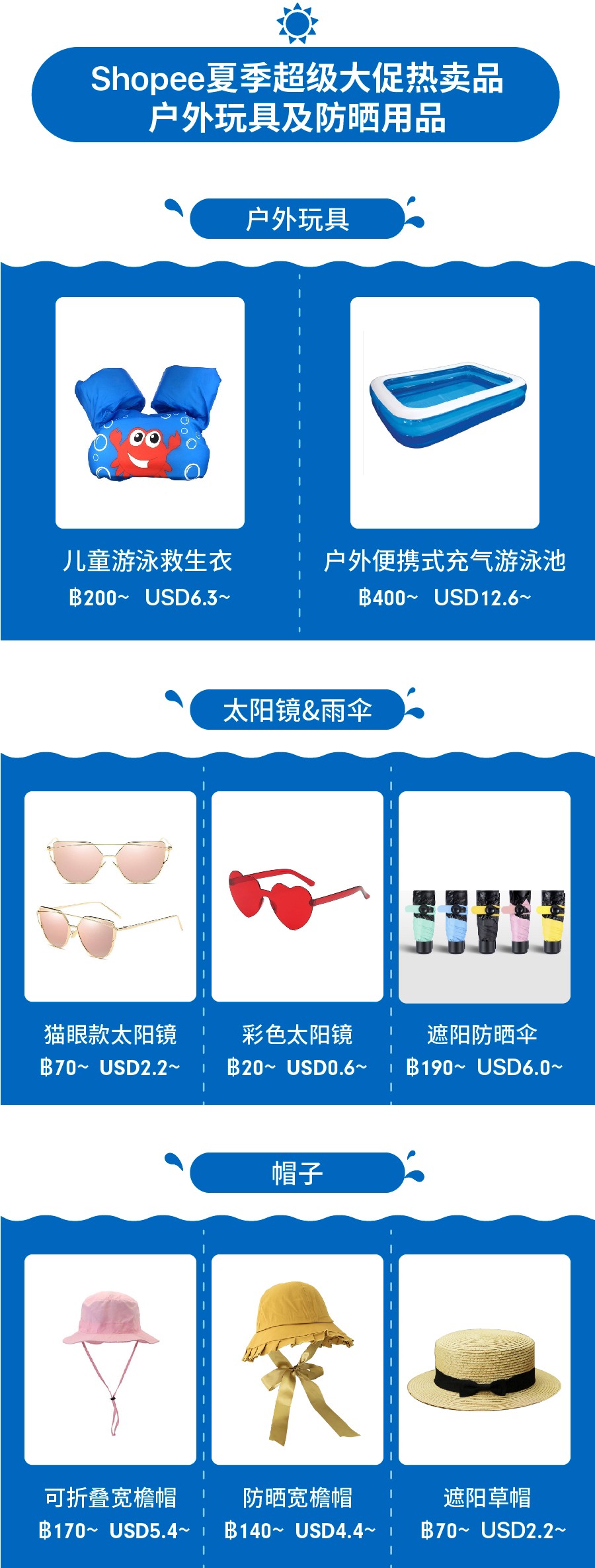 选品指南|泰国新年泼水节来啦！Shopee夏季大促爆款清单出炉
