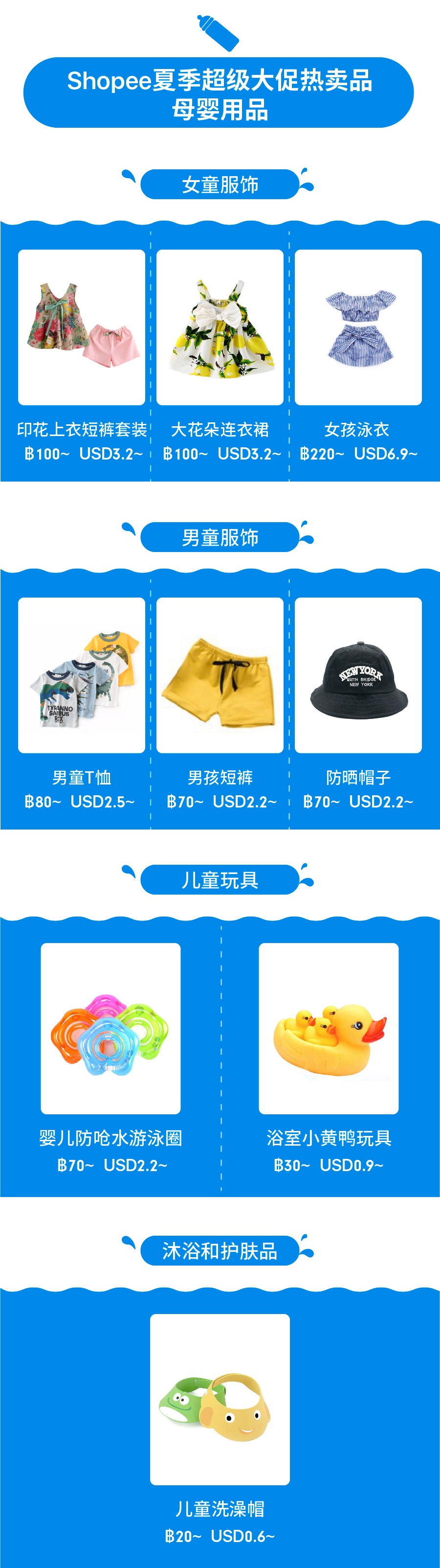 选品指南|泰国新年泼水节来啦！Shopee夏季大促爆款清单出炉