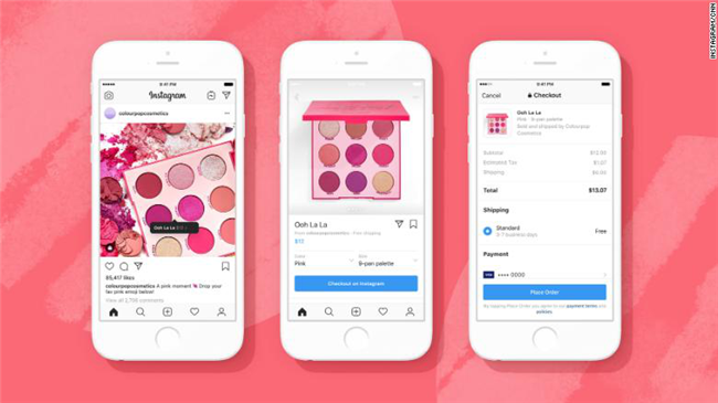 Instagram向美国用户推出新应用内购物功能，耐克等23家品牌已加入
