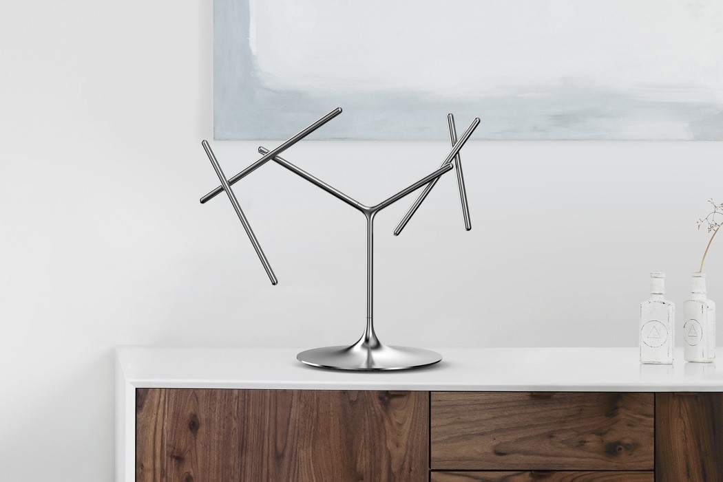 动态雕塑路由器，由旋转来感应网络好坏